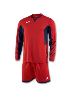 JOMA ZAMORA III GOALKEEPER SET - TANGERINE RED/DARK NAVY