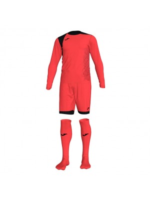 JOMA ZAMORA IV GOALKEEPER SET - FLUOR DARK ORANGE/BLACK