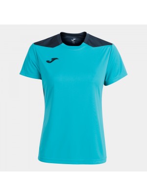 CHAMPIONSHIP VI SHORT SLEEVE T-SHIRT FLUOR TURQUOISE-NAVY