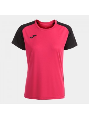 WOMENS ACADEMY IV SHORT SLEEVE T-SHIRT FUCHSIA BLACK