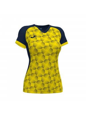 SUPERNOVA III SHORT SLEEVE T-SHIRT NAVY YELLOW