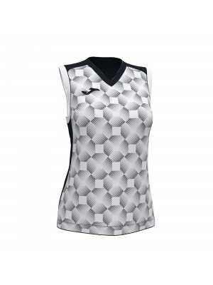SUPERNOVA III SLEEVELESS SHIRT BLACK WHITE