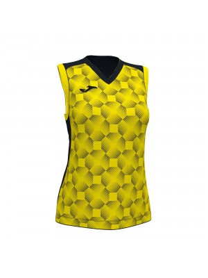 SUPERNOVA III SLEEVELESS SHIRT BLACK YELLOW