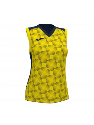 SUPERNOVA III SLEEVELESS SHIRT NAVY YELLOW