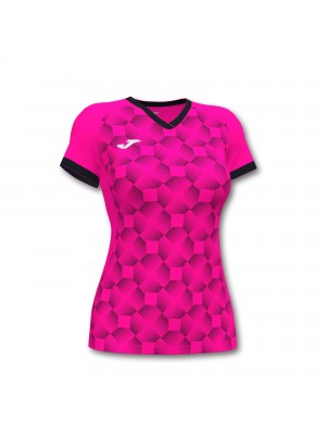 SUPERNOVA III SHORT SLEEVE T-SHIRT FLUOR PINK BLACK