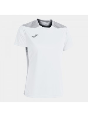 CHAMPIONSHIP VI SHORT SLEEVE T-SHIRT WHITE GRAY - WOMENS