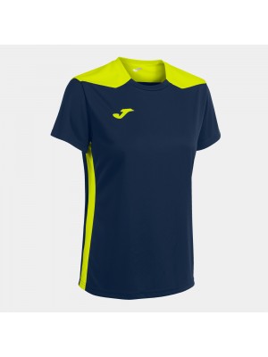 CHAMPIONSHIP VI SHORT SLEEVE T-SHIRT NAVY FLUOR YELLOW