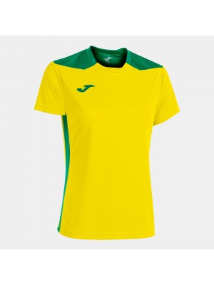CHAMPIONSHIP VI SHORT SLEEVE T-SHIRT YELLOW GREEN - WOMENS