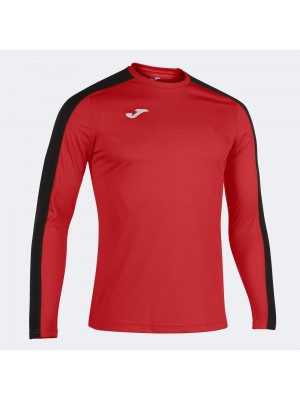 ACADEMY LONG SLEEVE T-SHIRT RED BLACK