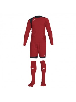 JOMA ZAMORA IV GOALKEEPER SET - RED/BLACK