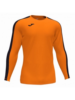 ACADEMY T-SHIRT ORANGE-BLACK L/S
